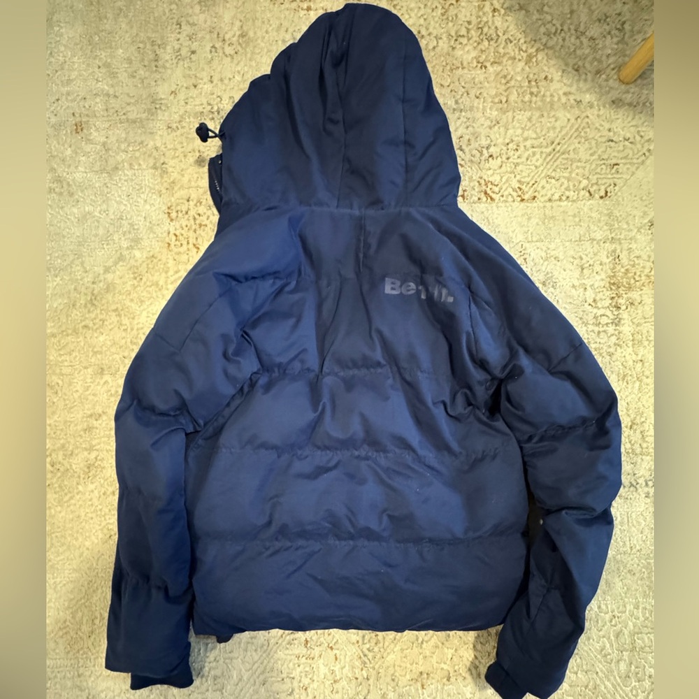 Bench Navy Puffer Jacket - Picture 2 of 3